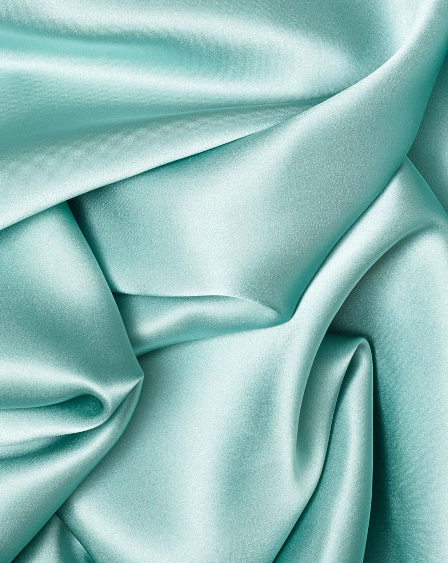 Mint Eclipse Silk Gown