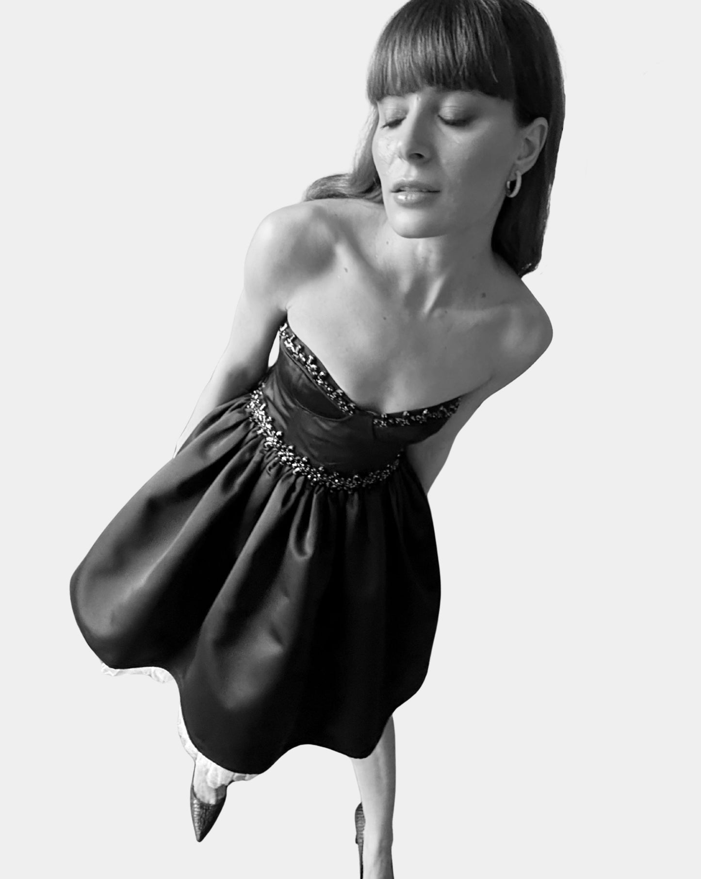 Obsidian Whisper Dress