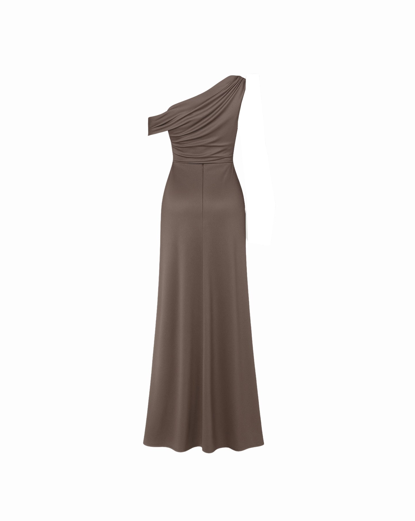 Mocha Eclipse Silk Gown