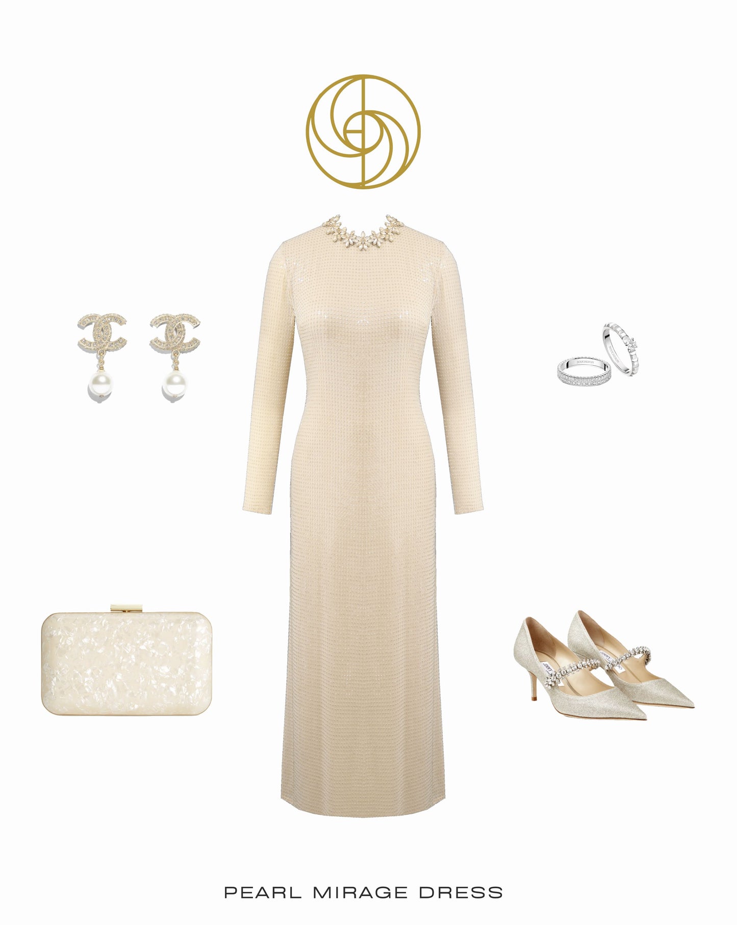 Pearl Mirage Gown