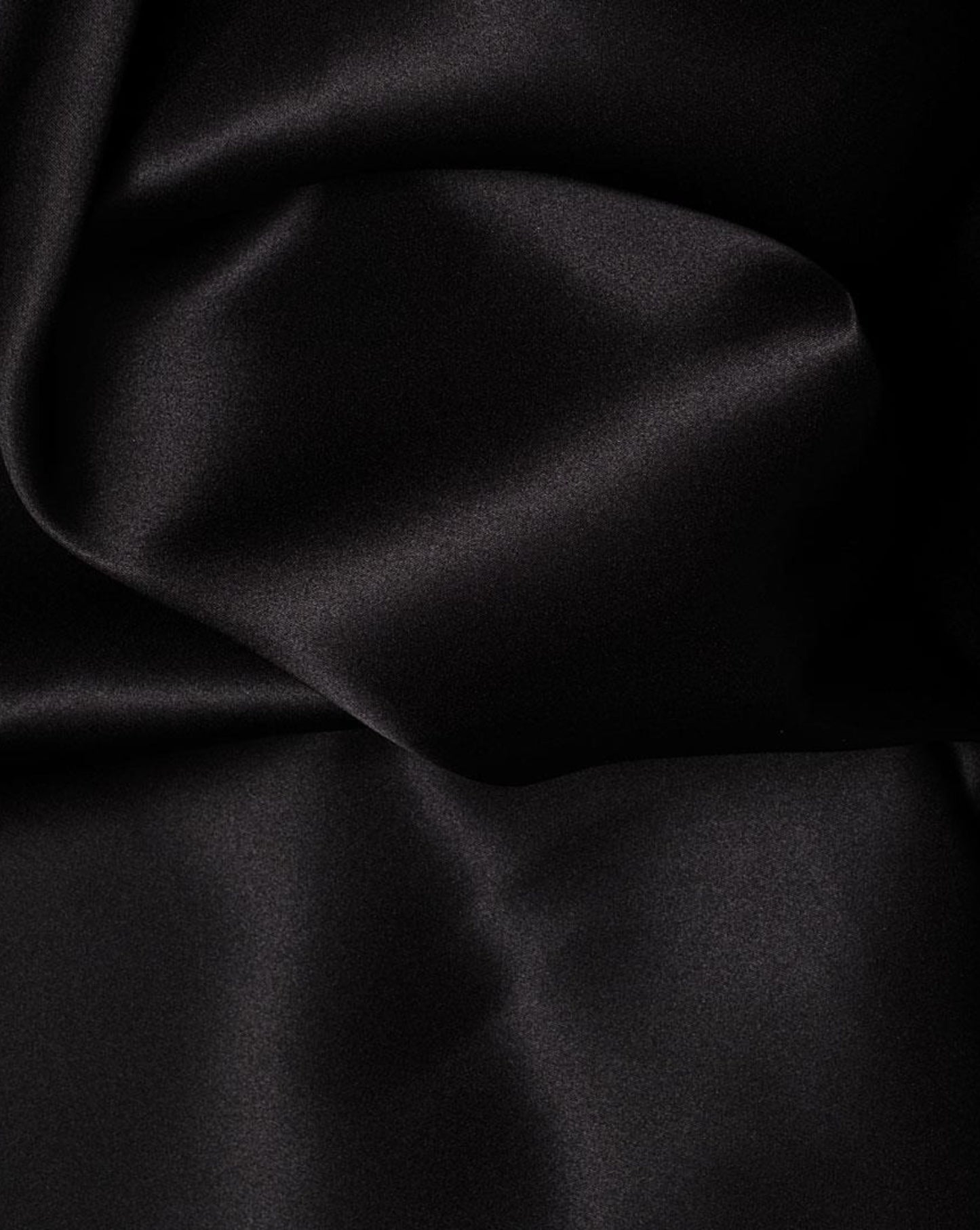 Black Eclipse Silk Gown