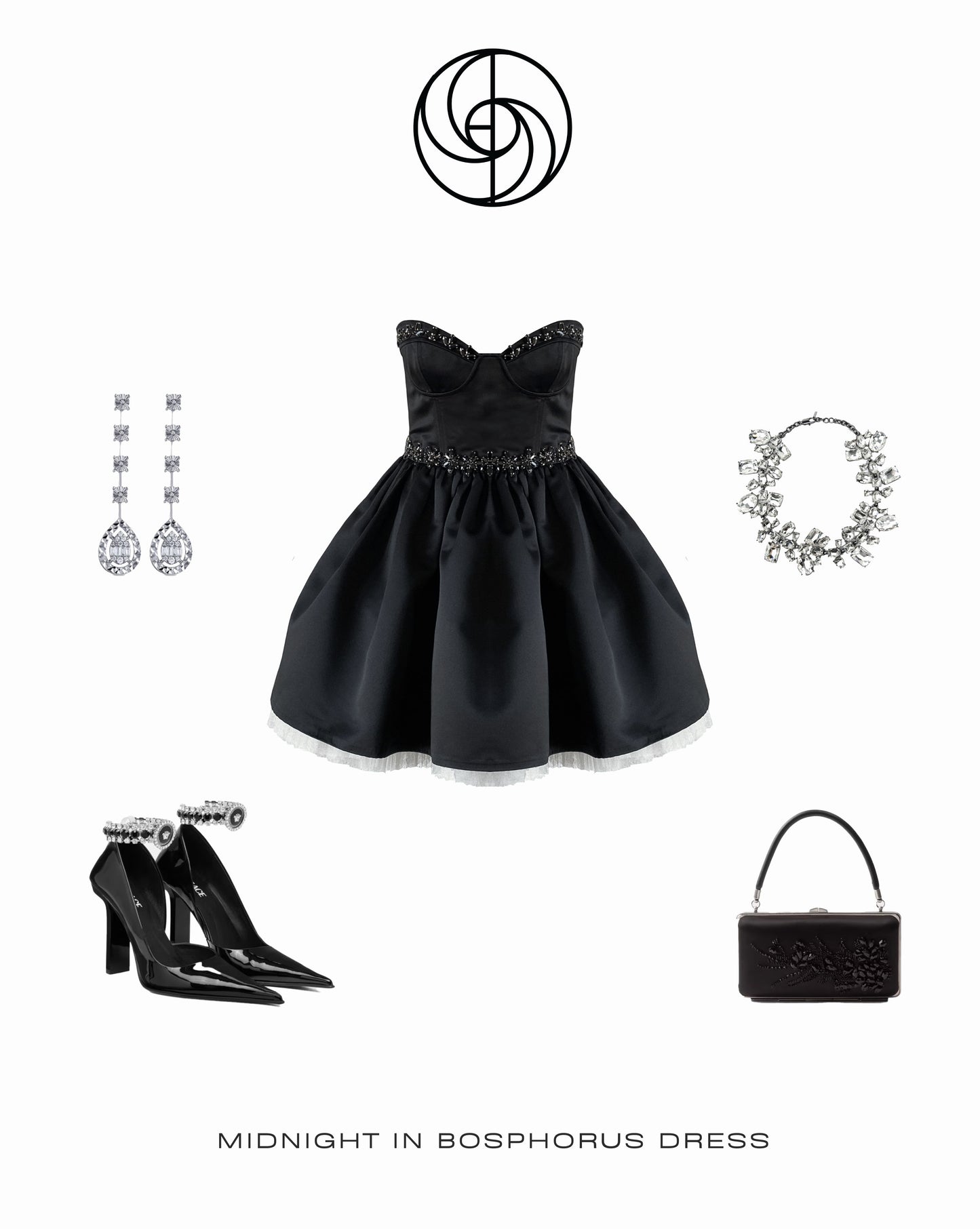 Obsidian Whisper Dress