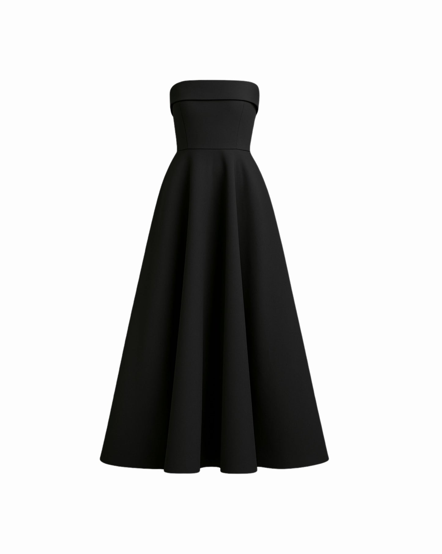 Noir Éternel Gown