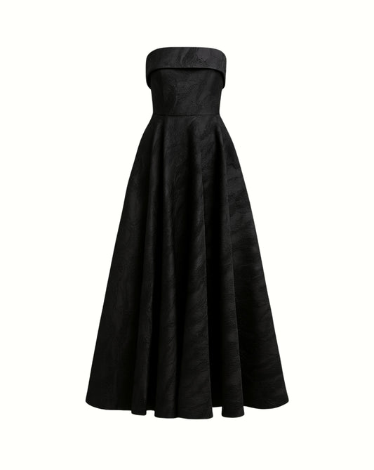Noir Éternel Gown