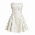 Ivory Starlight Mini Dress