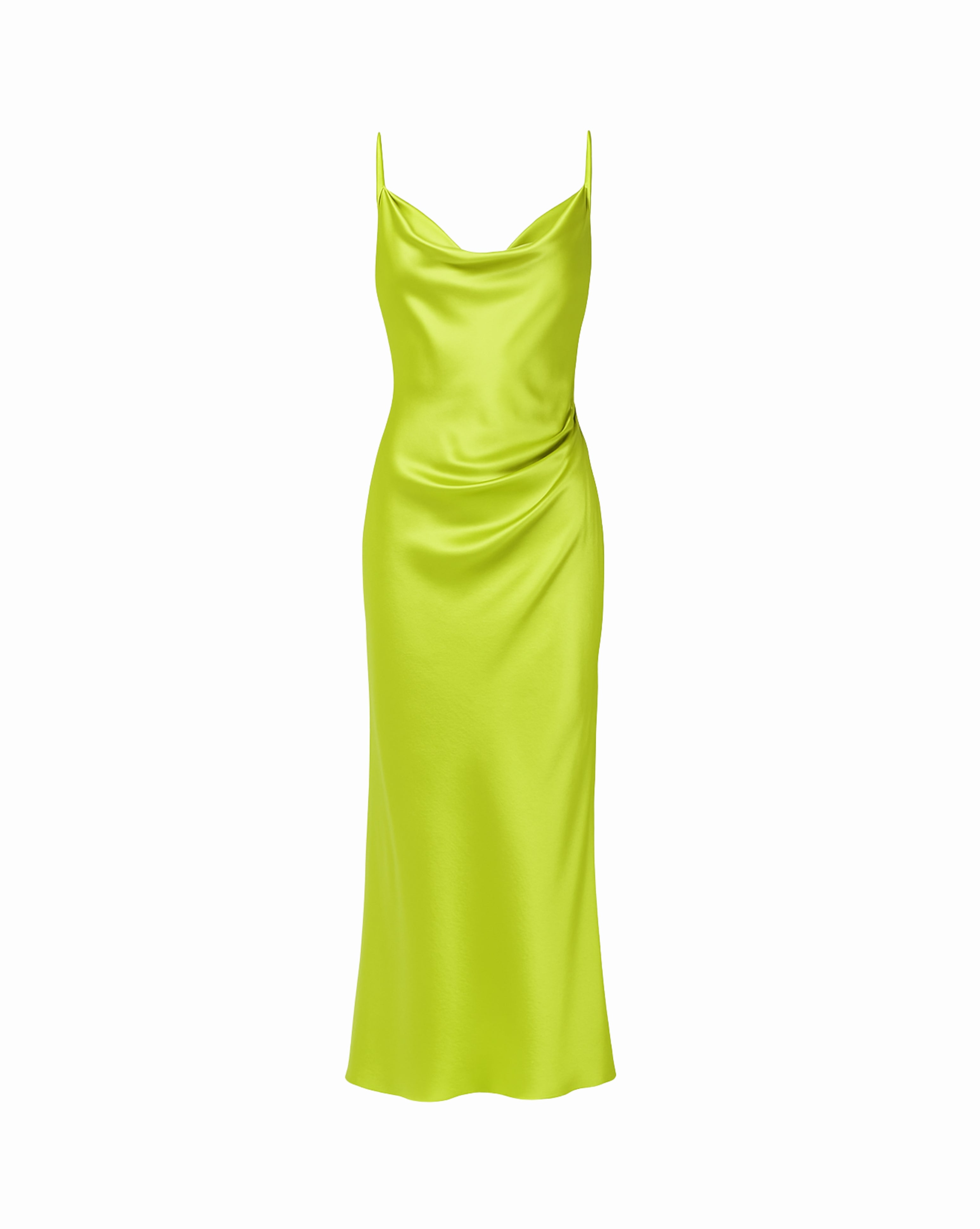 Chartreuse Serenade Dress