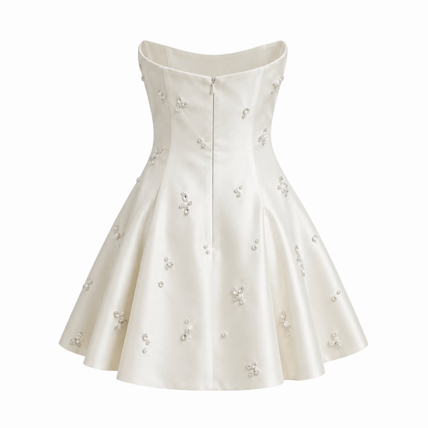 Ivory Starlight Mini Dress