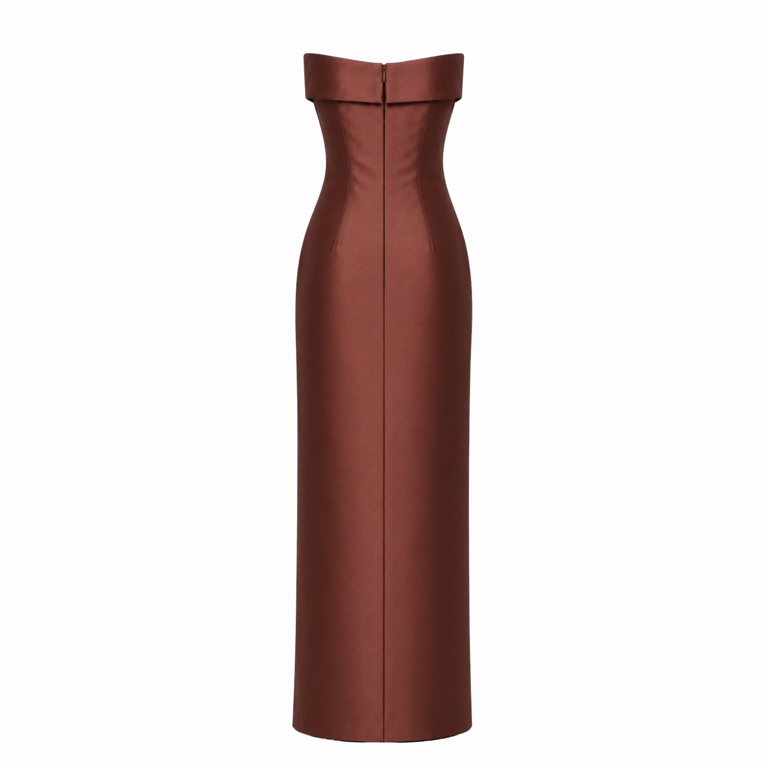 Rust Ember Column Gown