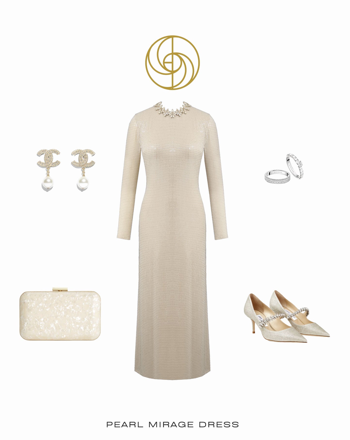 Pearl Mirage Gown