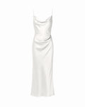 Ivory Serenade Silk Dress