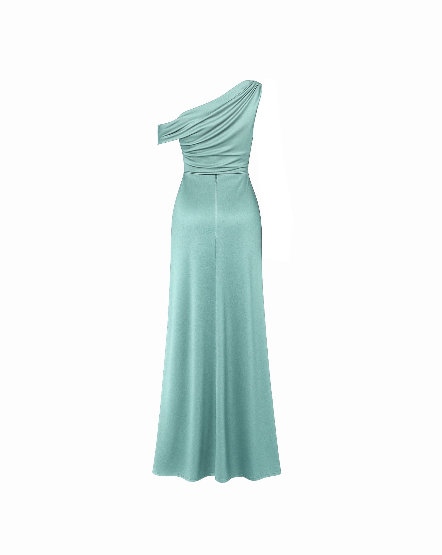 Mint Eclipse Silk Gown